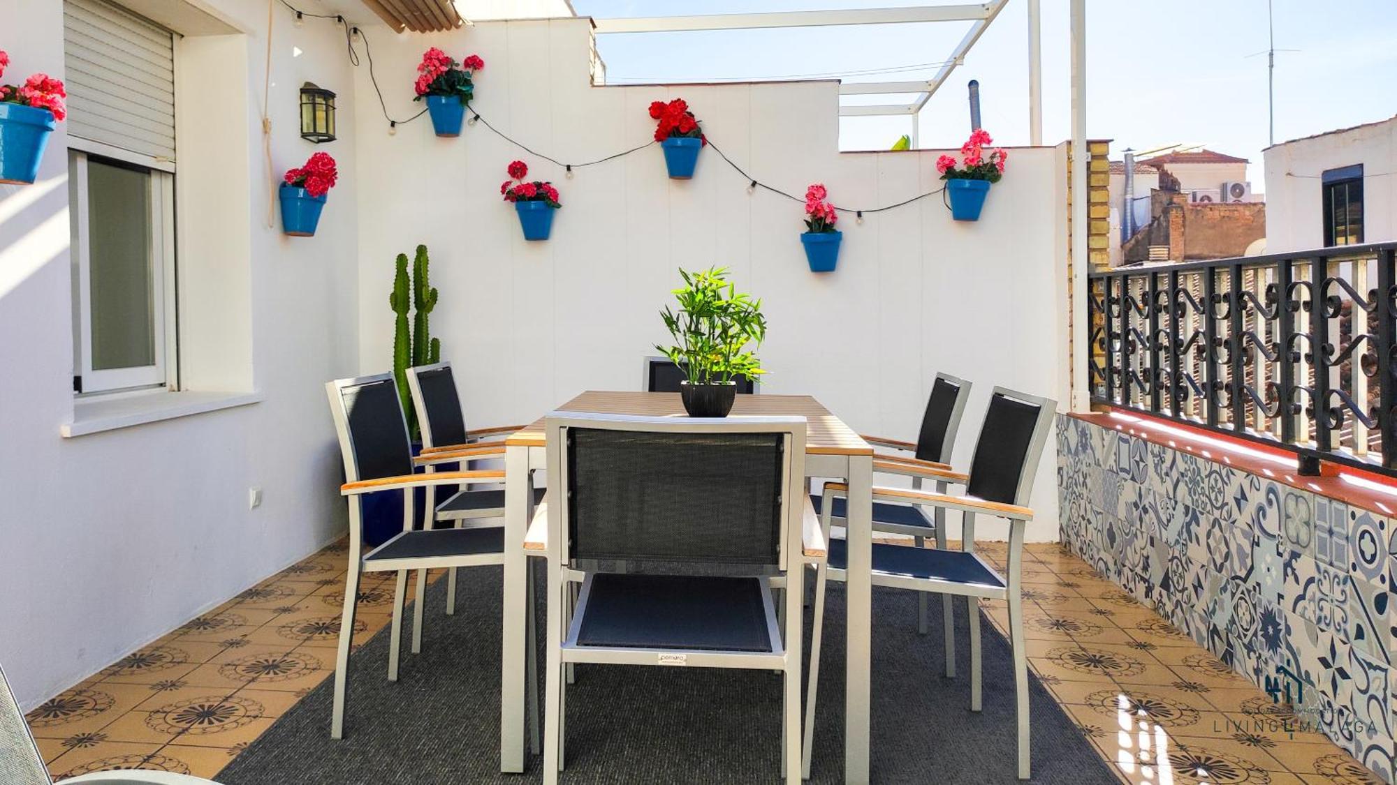 Appartement Living4Malaga Sun&Terrace Penthouse Extérieur photo